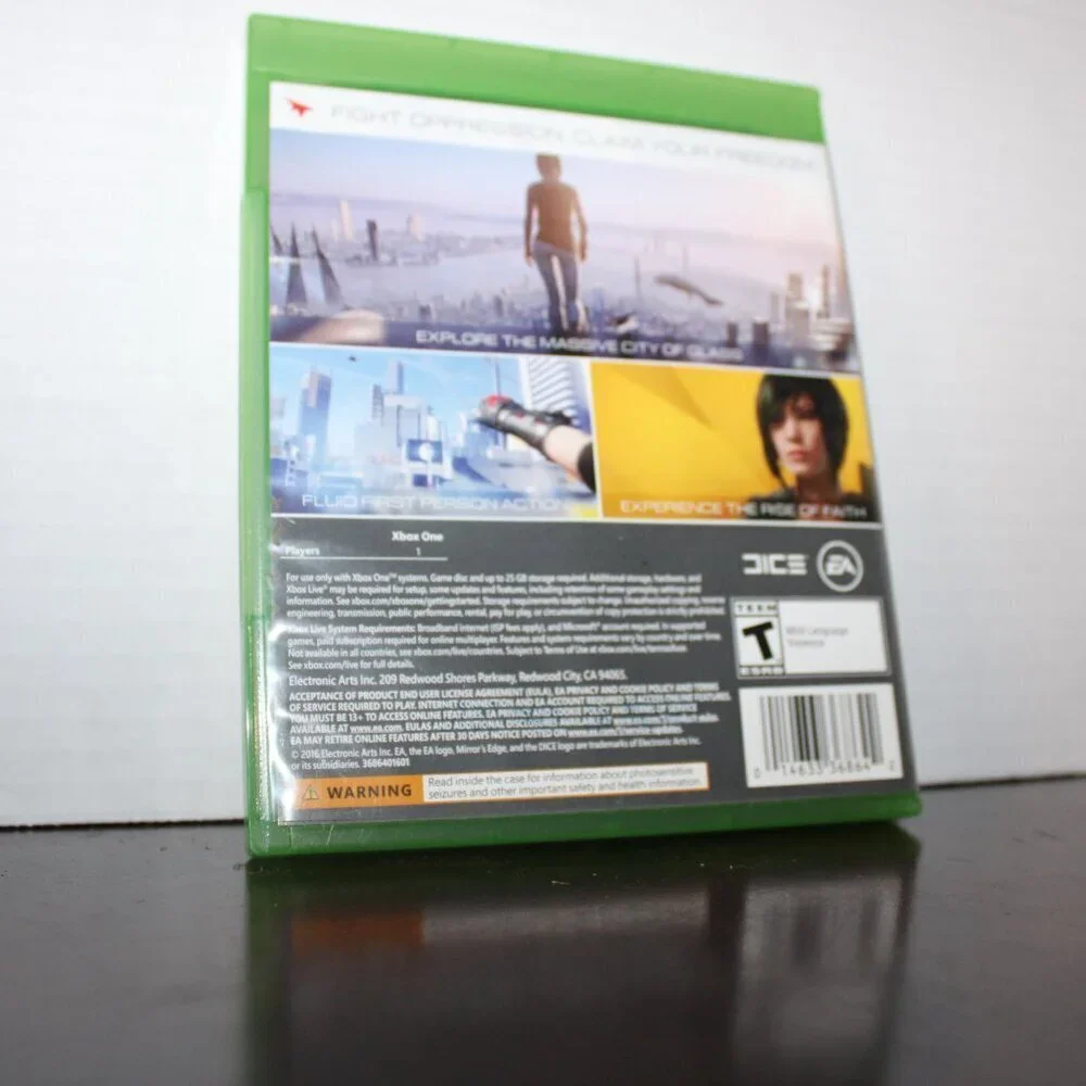 Xbox One Mirror's Edge Catalyst - EA DICE Action Adventure Game